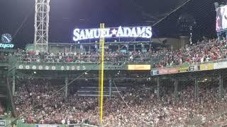 Sweet Caroline Fenway Park Game 2 ALCS 10-14-2018