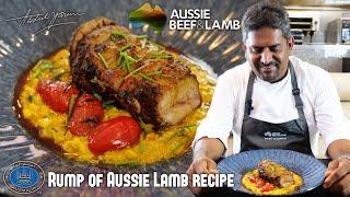 Clove Smoked Rump of Aussie Lamb recipe - Chef Abdul Yaseen