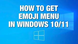 How to use Emoji  in Windows 10/11 [Frytech tips & tricks]