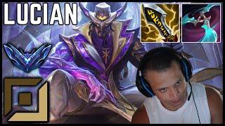  Tyler1 HARDSTUCK IN DIAMOND | Lucian ADC Full Gameplay | Season 14 ᴴᴰ