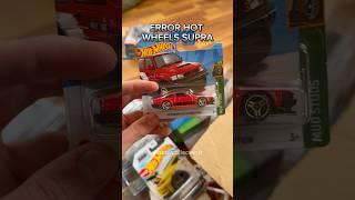 Error Hot Wheels Supra #hotwheels #supra #error #diecast