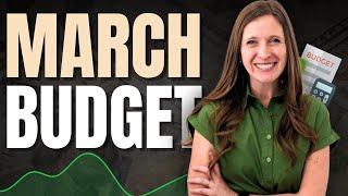 March Budget with Me // March Household Zero Based Budget