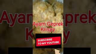 RAHASIA MENGGORENG AYAM GEPREK KRISPY,ala Hits Geprek#yummy# KALIAN WAJIB COBA!!!!!