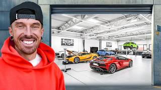 I JUST BUILT MY DREAM SUPERCAR WORKSHOP