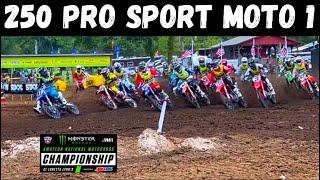 1st Pro Moto of the Week at Loretta Lynn’s 2024! 250 Pro Sport Moto 1