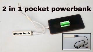 Make Pocket powerbank,how to make powerbank, diy powerbank,hr  robotics