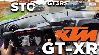 KTM X-BOW GT-XR vs. Lamborghini Huracan STO & Porsche 992 GT3 RS | GERCollector