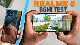 Realme 8 Bgmi Test After Realme Ui 4.0 Update | 60 Fps ?,Frame Drop ?,Realme 8 Gaming Performance !