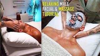 Drift Away With This Relaxing Mens Facial Massage Tutorial