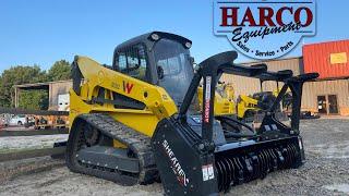 Wacker Neuson ST50 & Shearex HM70 Mulching Brush & Trees