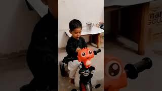 Baby cycling| cute  baby #yasir