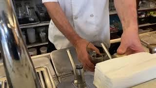 New York City Diner Serves Coca Cola the old Fashion Way