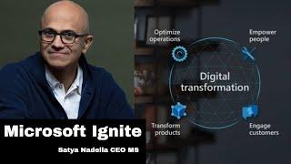 Microsoft CEO Satya Nadella at #MSIgnite | Microsoft Ignite 2020