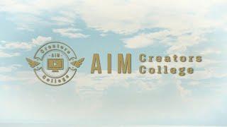 AIM Creators College 渋谷ビジョン広告第1弾