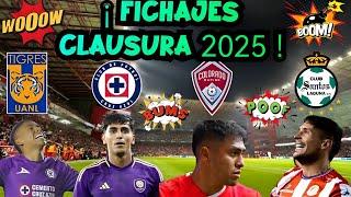 ÚLTIMAS NOTICIAS DE FICHAJES DEL TOLUCA, TIGRES, SANTOS LAGUNA Y EL CRUZ AZUL PARA EL CLAUSURA 2025