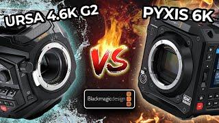 Blackmagic Pyxis VS URSA G2  (A Discussion)