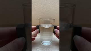 Interaction of magnetic fields with the liquid,#physics #shorts #science#youtubeshorts #experiment