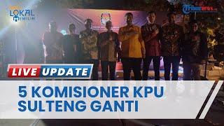 Suasana Haru Pelantikan 5 Komisioner KPU Sulawesi Tenggara 2023-2028, Serentak 20 Provinsi