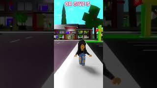 Thrilling Roblox Brookhaven Dilemma  #roblox #shorts