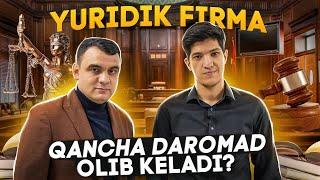 DAVLAT ISHIDAGI OYLIGIMNI 4 KUNDA TOPDIM! | YURIDIK FIRMA QANCHA DAROMAD OLIB KELADI?