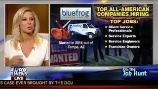 bluefrog Plumbing + Drain on Fox & Friends On the Job Hunt