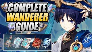 WANDERER - COMPLETE GUIDE - Optimal Builds, Weapons, Artifacts, Team Showcase | Genshin Impact