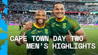 Boks lift the trophy in Cape Town!  | HSBC SVNS Cape Town 2024 | Day Two Men's Highlights