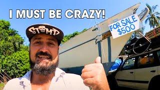 Restoring An Old Sailboat. I Must Be Crazy! ep1