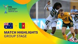 Australia v Cameroon | FIFA U-20 Women's World Cup Colombia 2024 | Match Highlights