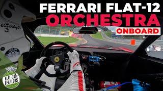 Onboard | Ferrari 512 BB LM roars around Spa-Francorchamps | *Headphone users beware*