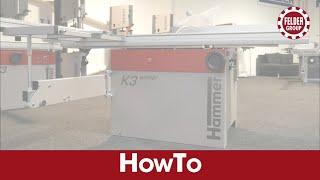 How To - Set up a Hammer K3 Winner | Felder Group