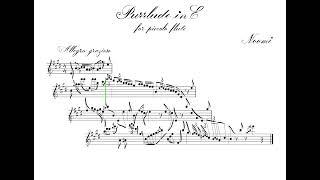 Purrlude in E for piccolo flute (Noomi)