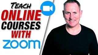 How To Teach Online Courses With Zoom (And Get Zoom Pro Free)