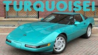 Turquoise Metallic! Only 119 made in THIS spec! 32k mile 1991 Chevy  Corvette 6sp Coupe! For Sale.