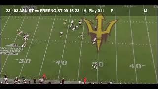 ASU Game punts- Josh Carlson