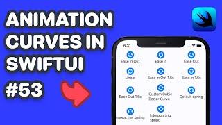 Animation Curves In SwiftUI And Animation Timing In SwiftUI