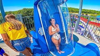  Colorful Waterslides at AquaColors Waterpark Poreč 