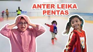 LEIKA PENTAS NARI & MENYANYI  LANJUT MAIN ICE SKATING BARENG TEMAN-TEMAN