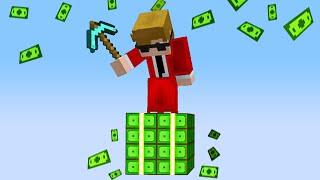 Minecraft, But It's One Millionaire Block...