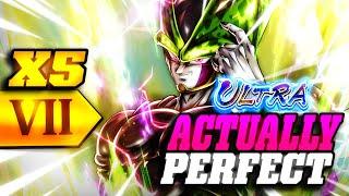 WTF IS THIS?! 5x Zenkai Buffed ULTRA CELL! (Dragon Ball Legends)