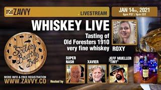 Whiskey Live Tasting Of Old Forester 1910 with The Scotchy Bourbon Boys