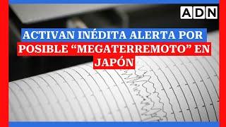 Activan inédita alerta por posible “megaterremoto” en Japón