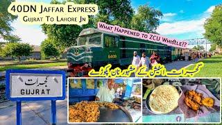 Gujrat Railway Station's Famous Naan Pakora & 40DN Jaffar Express to Lahore