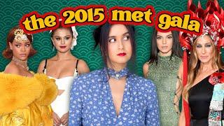Reacting to the Outfits at the 2015 Met Gala 