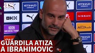 GUARDIOLA CONTESTA y 'ATIZA' a IBRAHIMOVIC | Diario AS