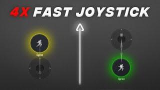 New Joystick Trick for 4X FAST Movement | How to Make Reverse BGMI Joystick | BGMI Joystick Reverse