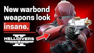 Helldivers 2 NEW Warbond Weapons REVEALED! - Truth Enforcers