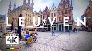 Walking in Leuven: The Students City - Belgium 2023 - 4K HDR