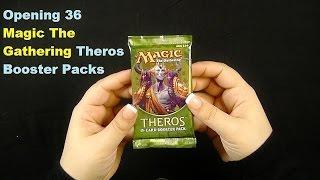 Binaural Opening 36 Magic The Gathering Booster Packs: Unboxing  ASMR In The Land Of Theros