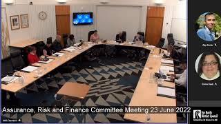 FNDC Assurance, Risk and Finance Committee - 22 June 2022